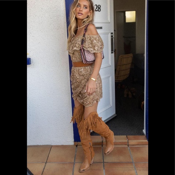 Spell Designs Evie Over The Knee Boot - Picture 4 of 9